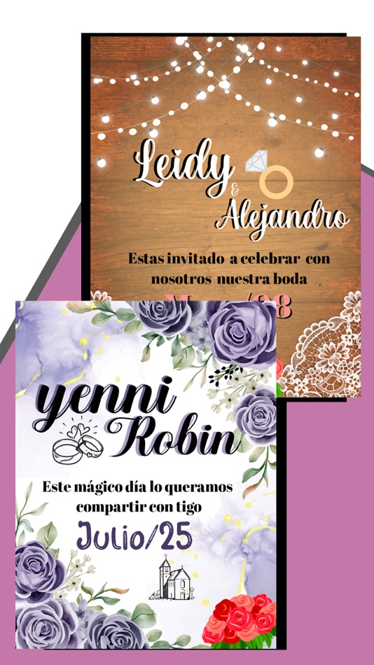 #6. Wedding Invitations Maker (iOS) 由: william leandro aristizabal giraldo