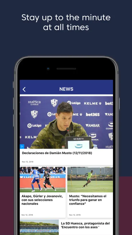 SD Huesca - Official App