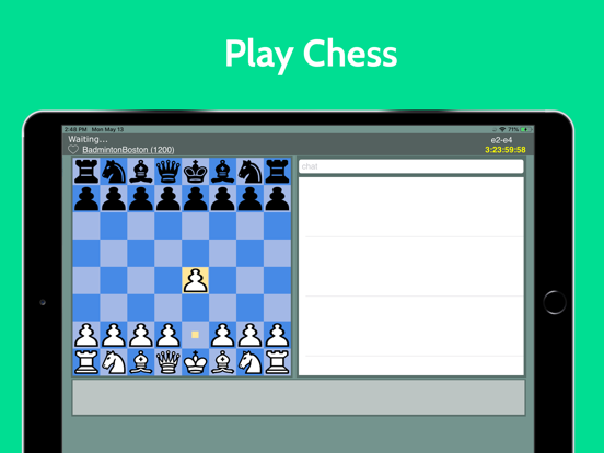 Chess Time - Multiplayer Chess iPad app afbeelding 6