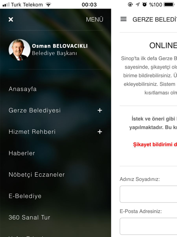 Screenshot #6 pour Gerze Belediyesi
