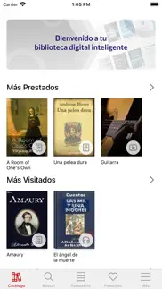 biblioteca digital las condes iphone screenshot 1