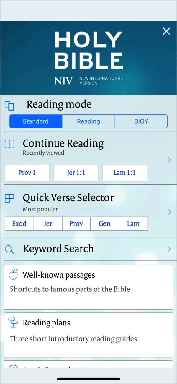 Screenshot #2 pour NIV Audio Bible: David Suchet