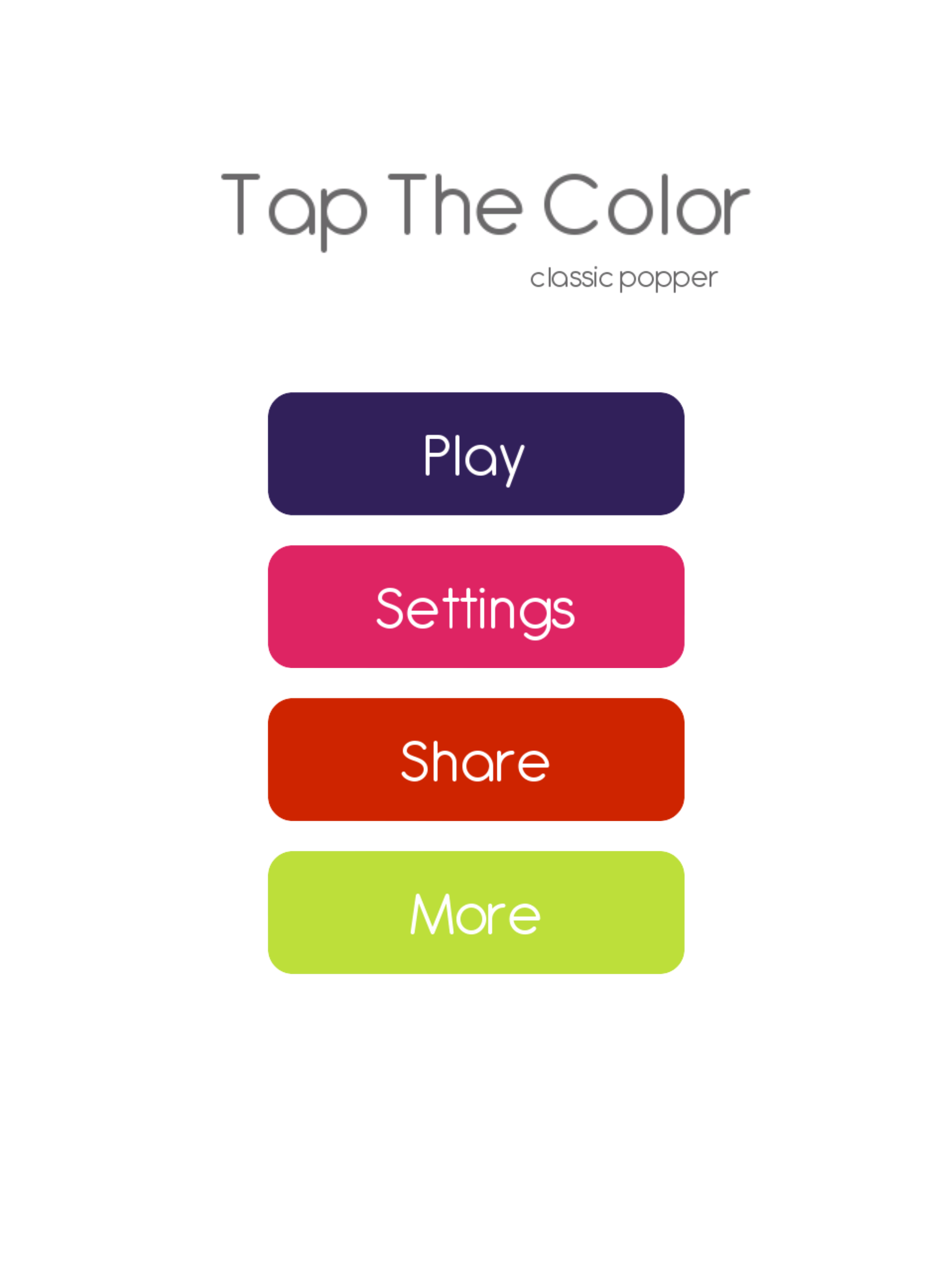 Tap The Color : Classic Popper screenshot 6