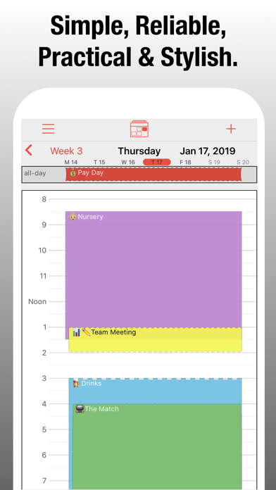 PocketLife Calendar Screenshot