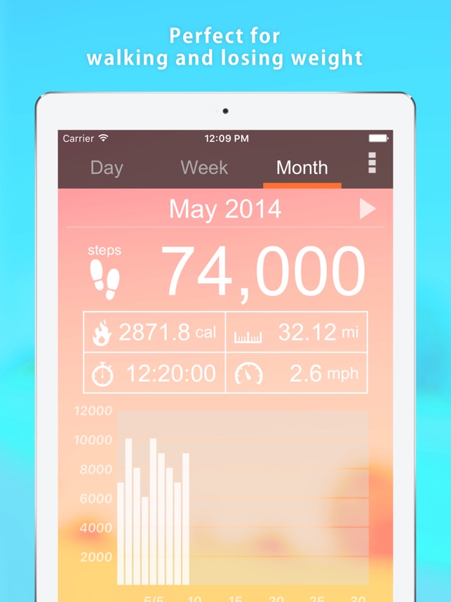 Compteur De Pas Dans Le Smartphone. Podomètre, Concept De Suivi De La  Condition Physique. Marcher Pour Gagner De L'argent Application Mobile.