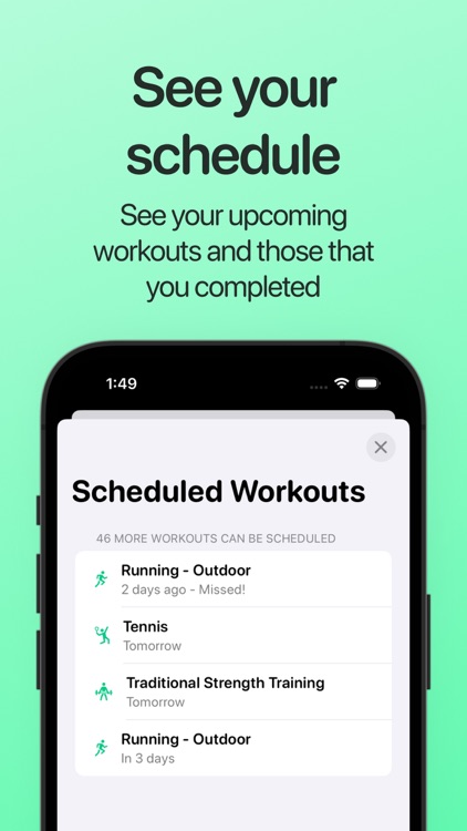Workout Planner: WatchFit screenshot-3