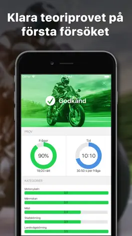 Game screenshot iKörkort MC mod apk