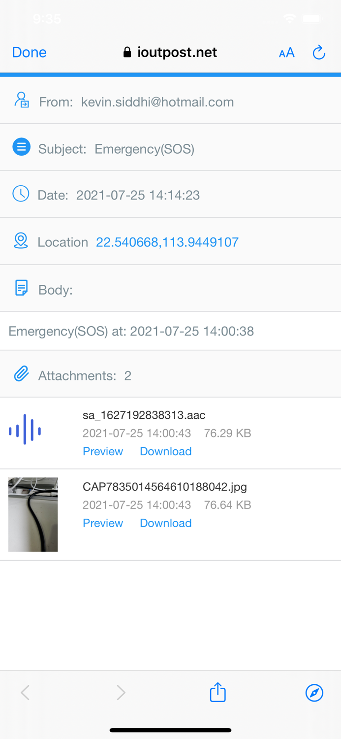 Outposts - SOS and Recorder