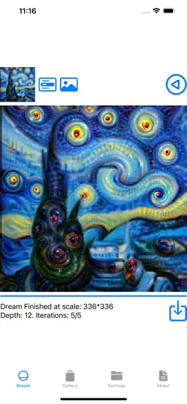 Game screenshot AI Deep Dream apk