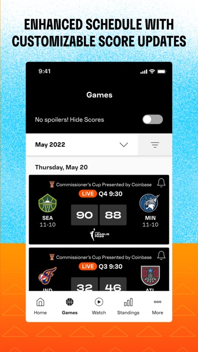 WNBA: Live Games & Scoresのおすすめ画像4