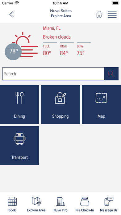 Nuvo Suites Screenshot