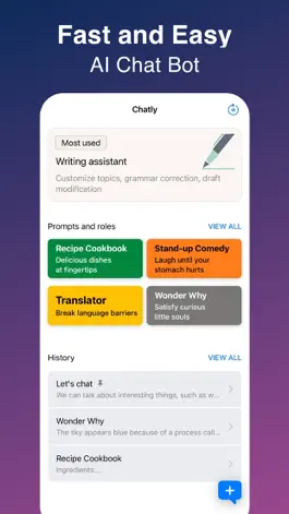 Game screenshot Chatly - Yet Another AI Chat mod apk