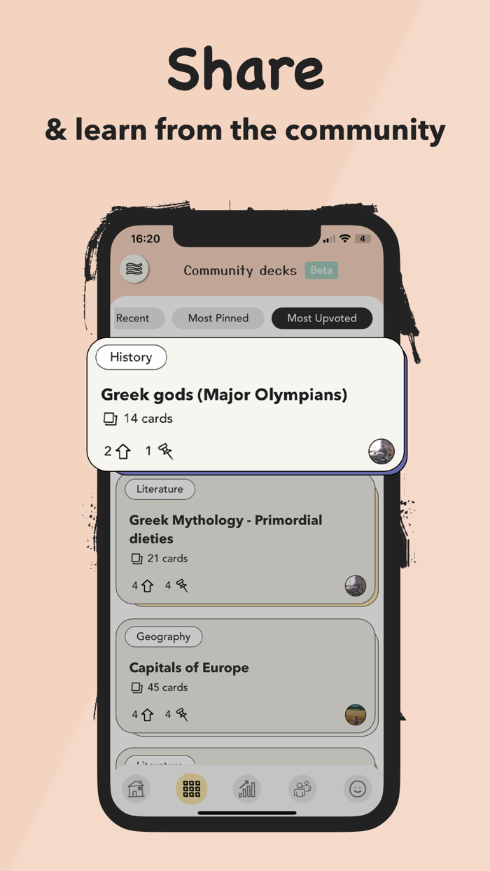 StudyPod Flashcards app