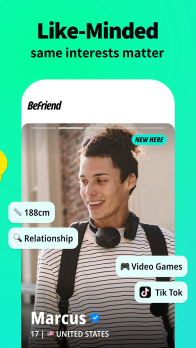 BeFriend - Make new friends screenshot 4