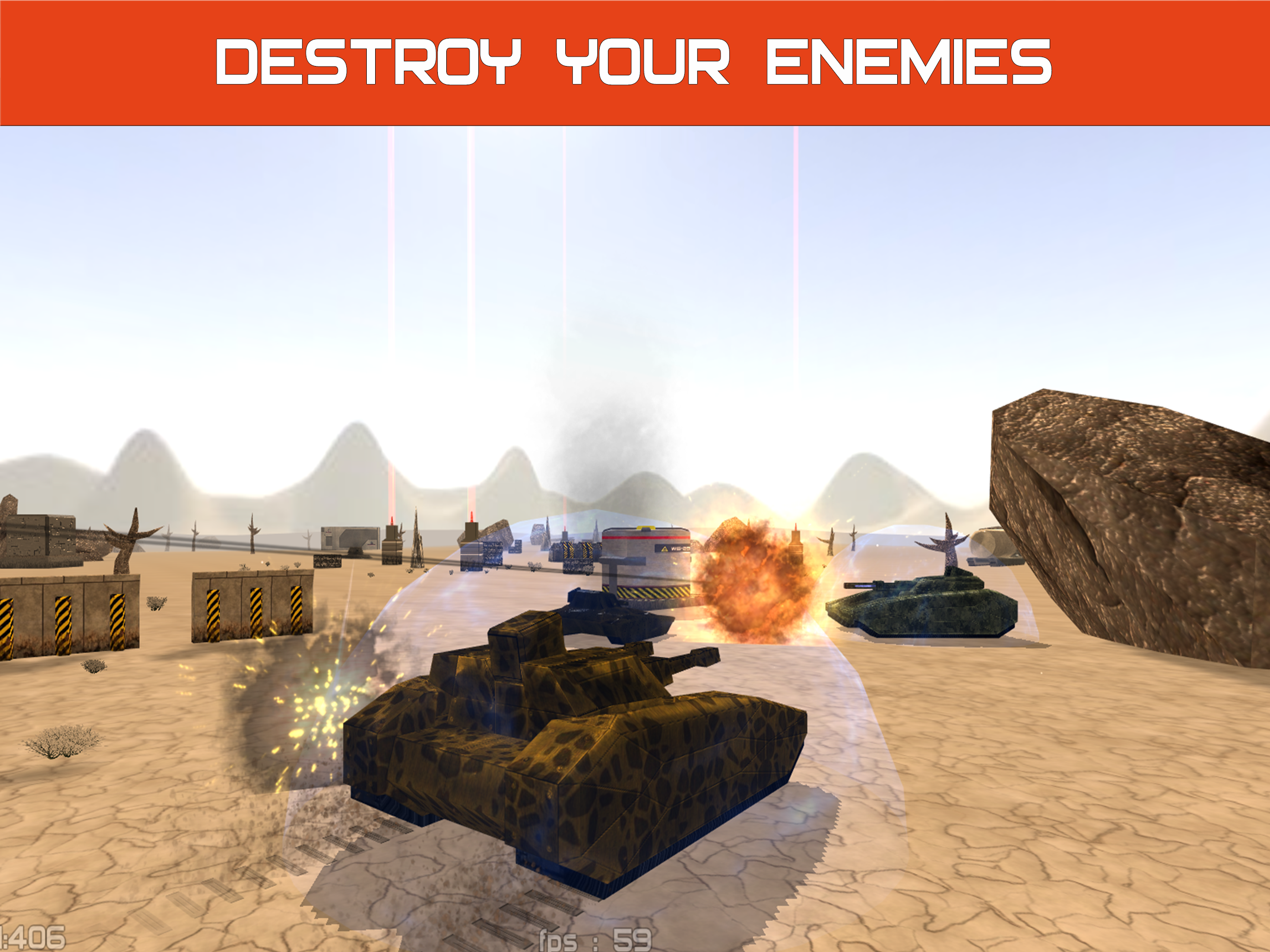 Tank Combat : Offline Battles