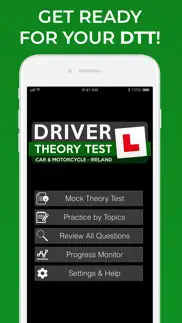 driver theory test ireland dtt iphone screenshot 1