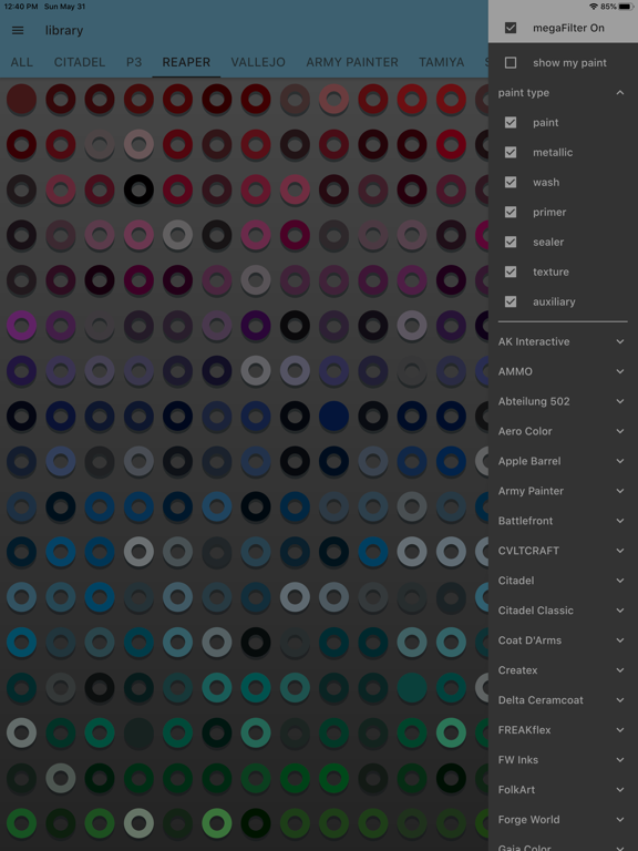 paintRack iPad screenshot 7 - Lifestyle app