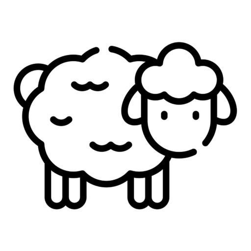 Sheep Stickers App icon