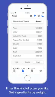 pizza dough premium iphone screenshot 2