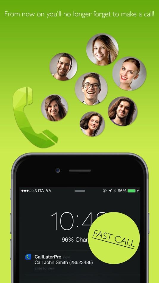 #1. Call Later - phone scheduler (iOS) 由: Giacomo Guglielmi