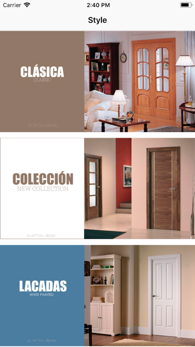 Screenshot 1 of Puertas Dipep App