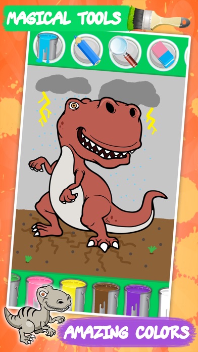 Best coloring book : Dinosaurs Screenshot
