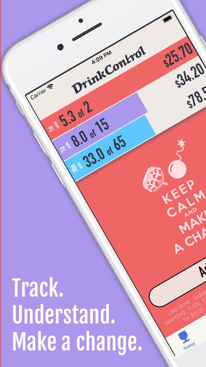 DrinkControl: Alcohol Tracker screenshot-1