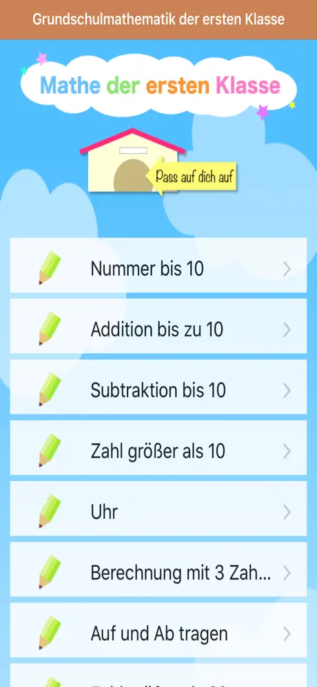 Grundschule 1. Klasse