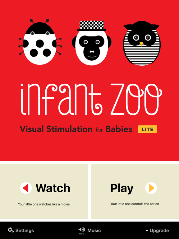 Infant Zoo: Baby Sensory Game iPad screenshot 6 - Education app