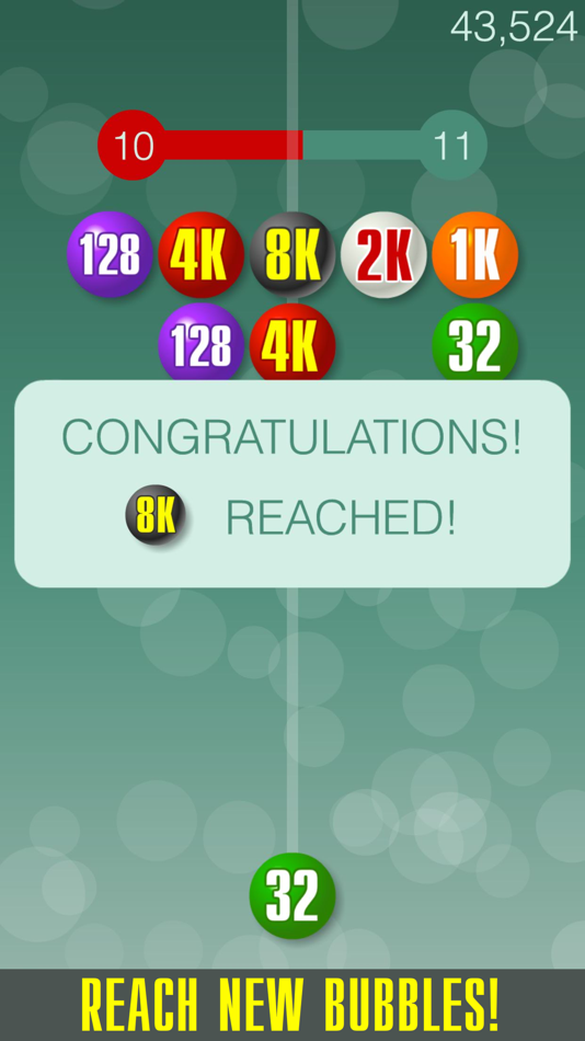 #4. Merge Bubbles 2K (iOS) By: ANDREY NOVIKOV