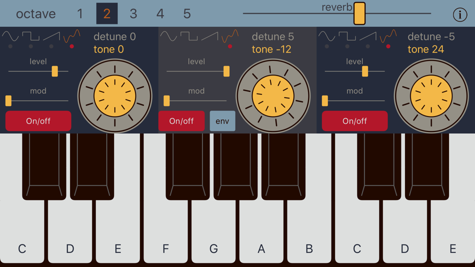 Sonic Synth : FM synthesizer - 1.6 - (iOS)