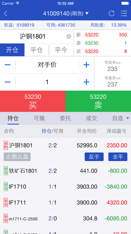 #5. 宝城期货掌易 (iOS) 由: Baocheng Futures Co., Ltd.