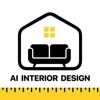 Interior AI Room Design Home icon