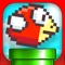 Icon Jumpy Red Bird - Tube Hopper