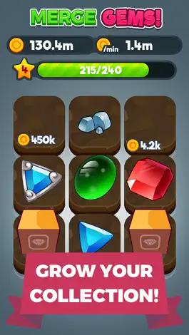 Game screenshot Merge Gems! apk