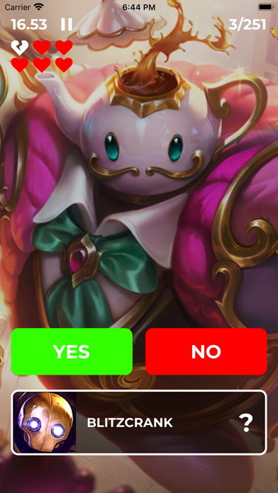 LOL : Skin Quiz Screenshot