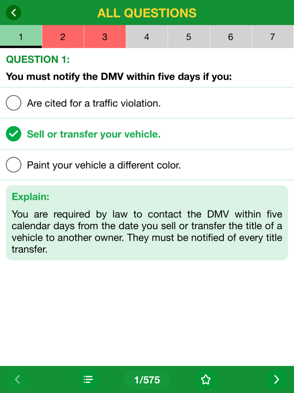 DMV Pro - Practice Test 2026 iPad screenshot 8 - Education app