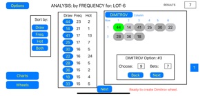 Lottery Lotto Analysis Pro screenshot #9 for iPhone