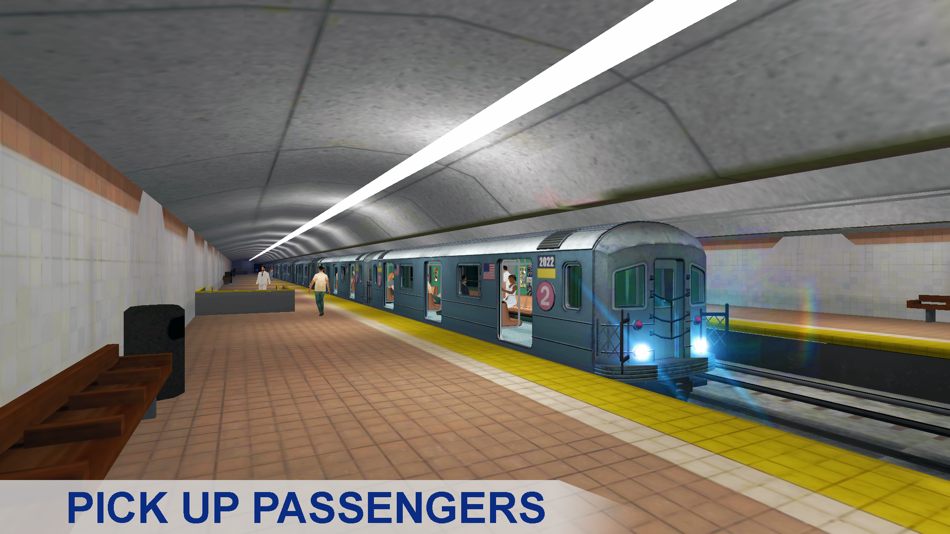 #2. Subway Train Simulator (iOS) By: Anatoly Kochergin