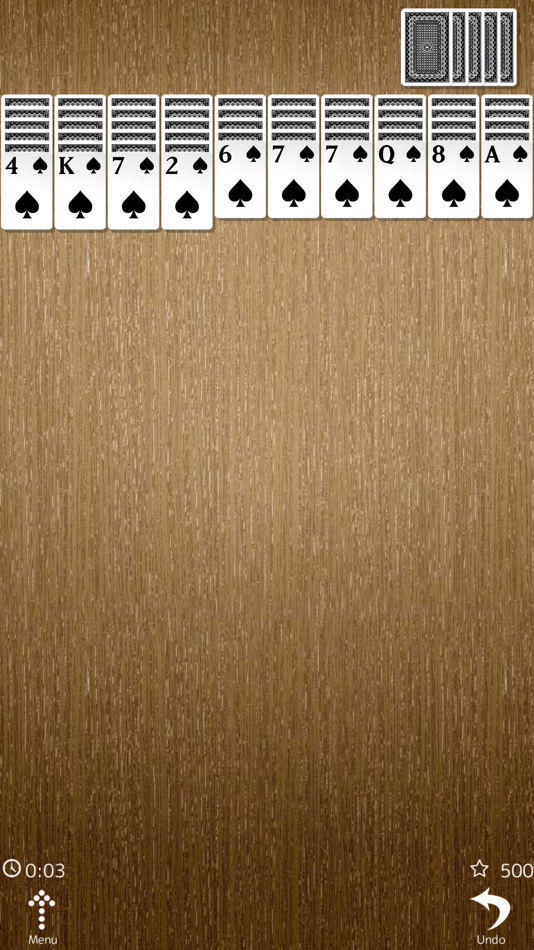 #1. Simple-SpiderSolitaire (iOS) 由: KENTA OKAMURA