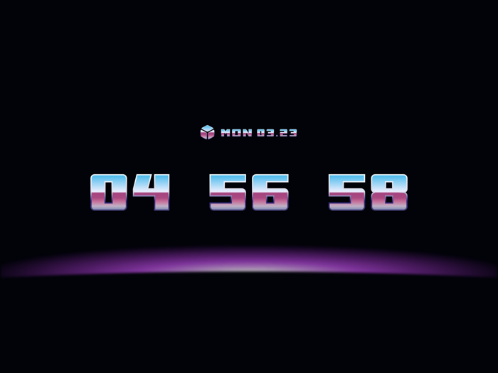 Clock Pocketstandby widget