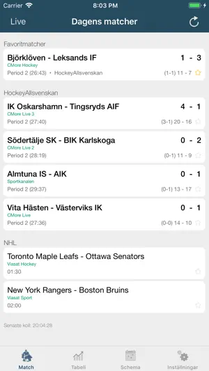 Sportstats screenshot 3