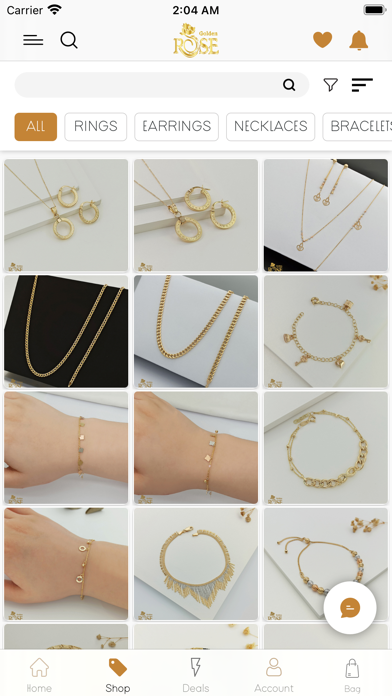 Golden Rose Jewelry Screenshot