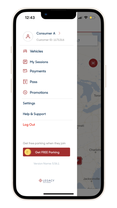 Legacy Parking Screenshot