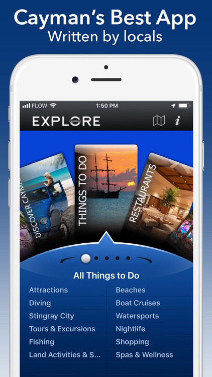 Explore Cayman for iPhone