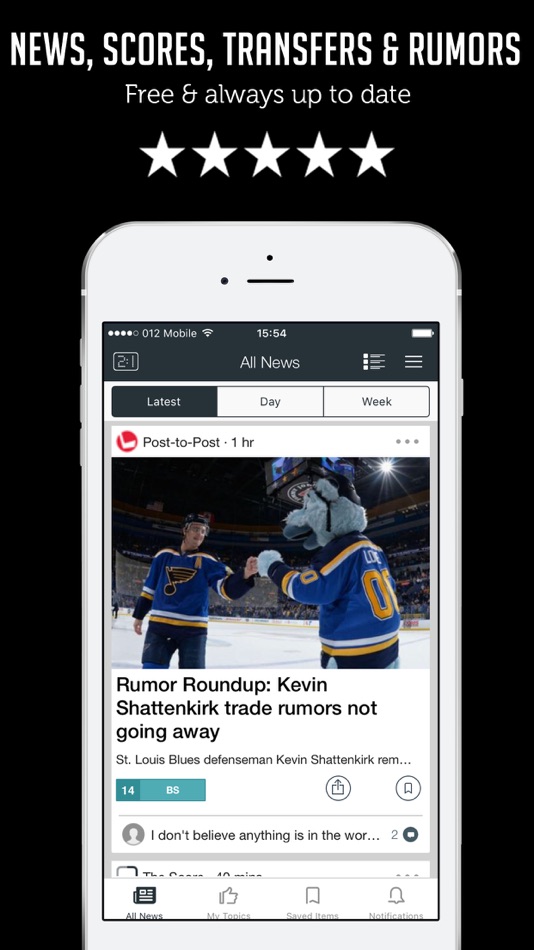 Hockey News, Scores & Videos - 3.7.3 - (iOS)