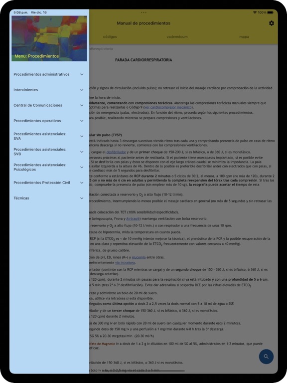 Screenshot #5 pour Manual Procedimientos Samur-PC