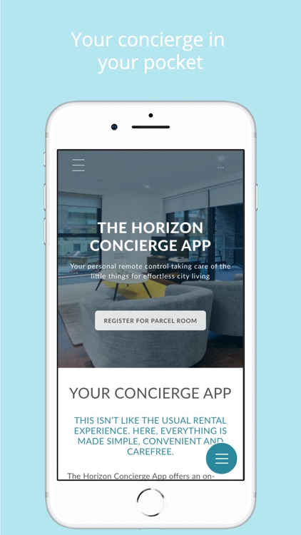 The Horizon Concierge