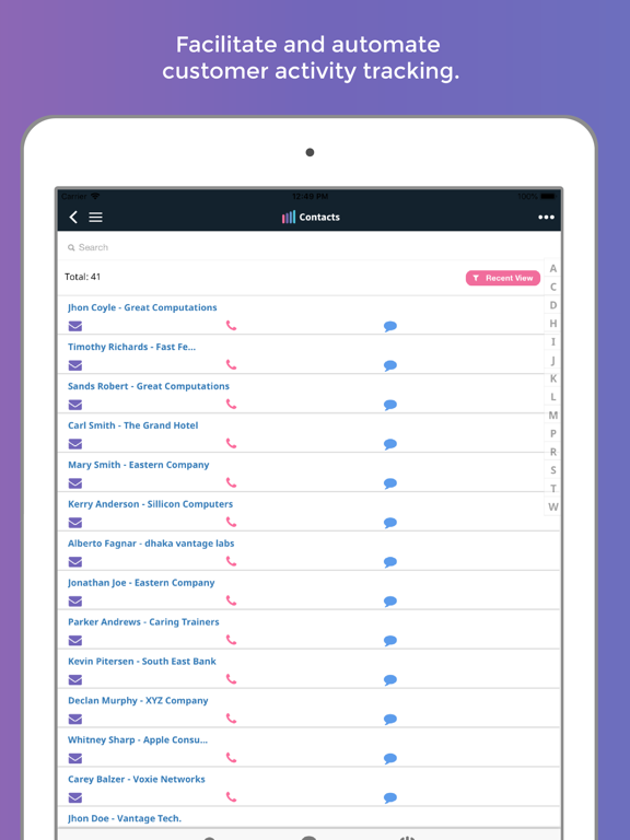 App screenshot