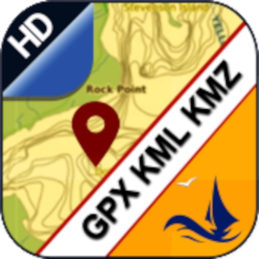 GPX KML KMZ Viewer Converter icon